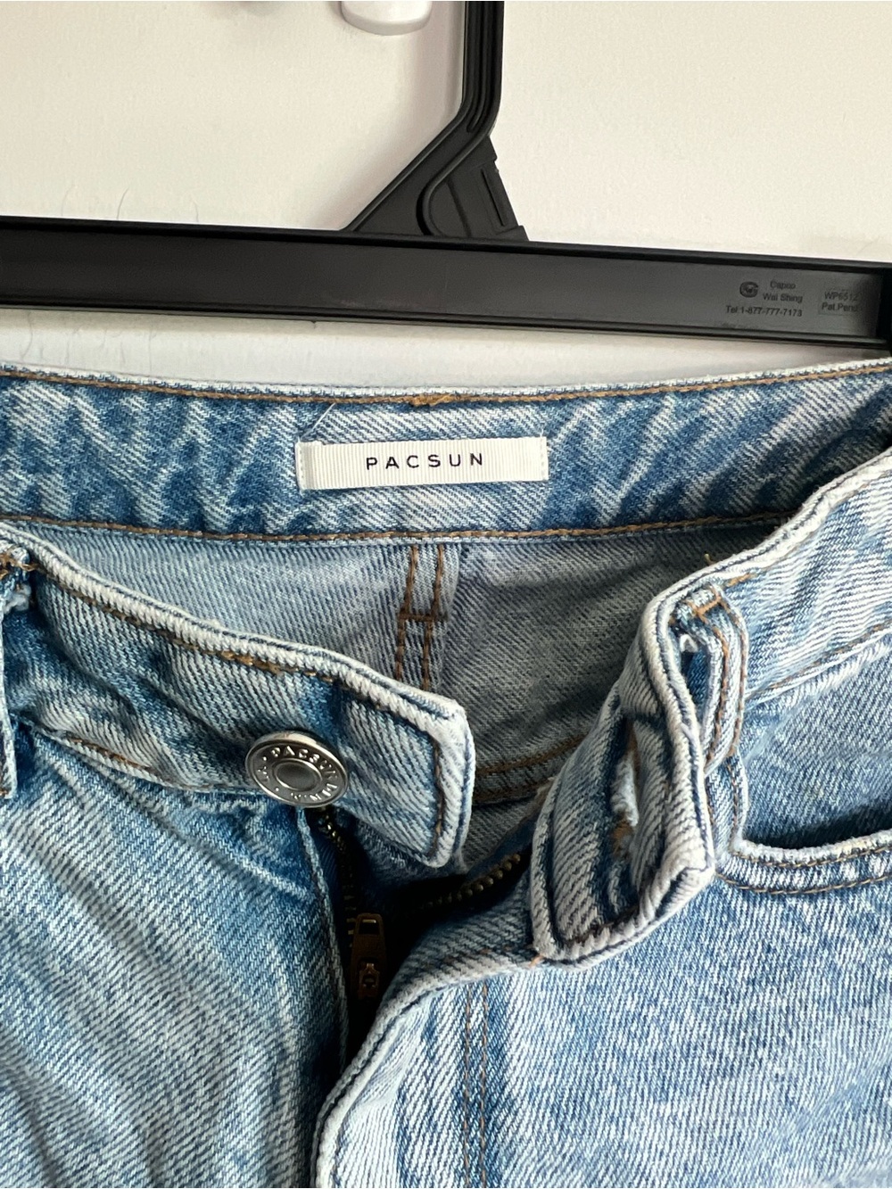 PacSun High Rise Festival Jean Shorts Size 23 - Picture 4 of 4